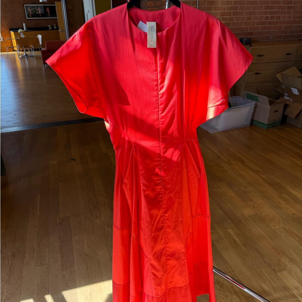 Elegant Red Women's Dress